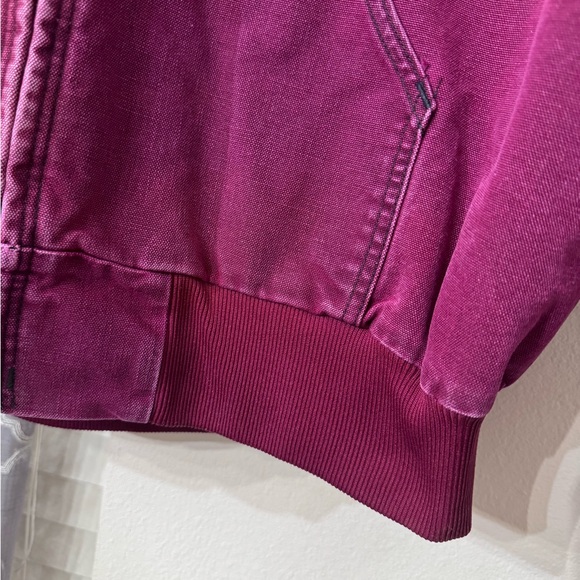 Carhartt JQ281 Quilted Nylon-Lined Sandstone Duck Active Jacket XL - Picture 3 of 7